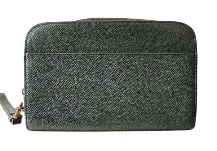 Louis Vuitton Baikal Tiaga leather pouch Green