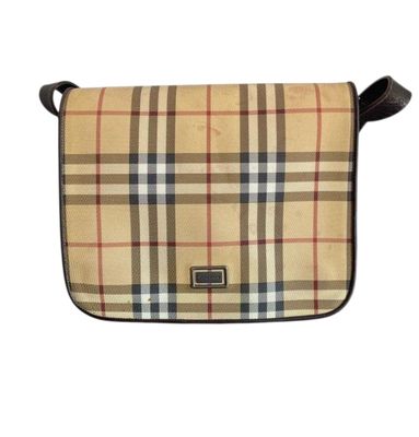 Burberry Signature  Nova Check Canvas Bag