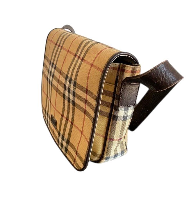 Burberry Signature  Nova Check Canvas Bag