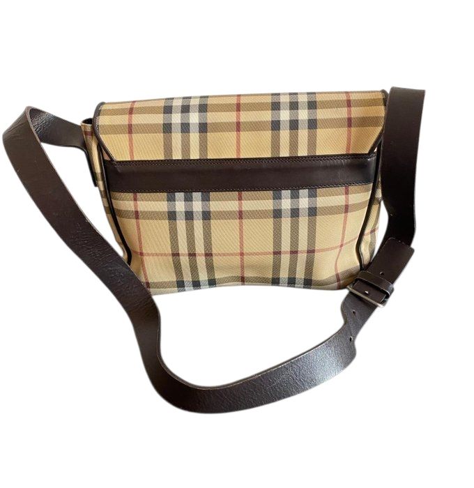 Burberry Signature  Nova Check Canvas Bag