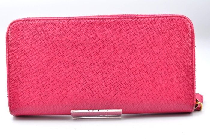 Prada Zippy Leather Wallet pink Prada Zippy Leather Wallet pink