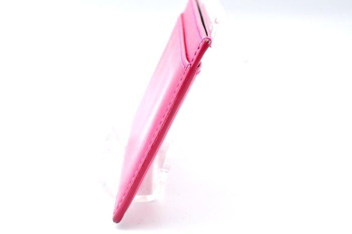 Saint Laurent Pink Leather Card Holder
