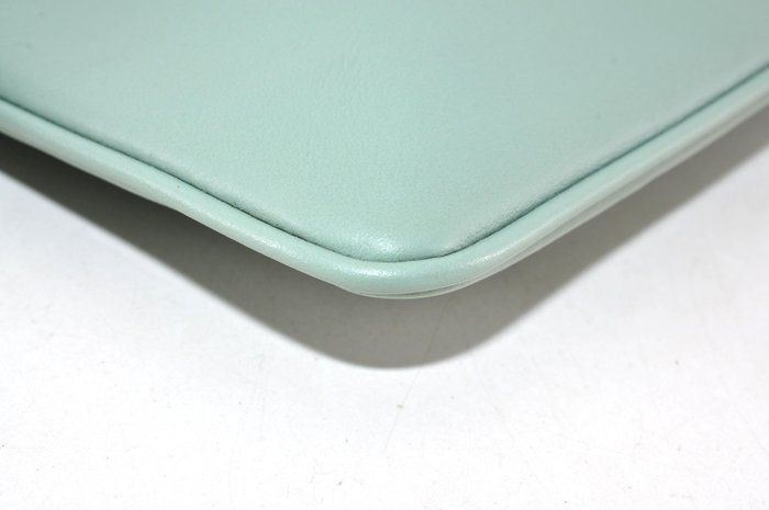 Fendi  Leather Pouch Green