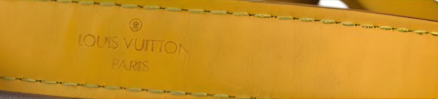 Louis Vuitton Petit Noé Epi Leather Yellow