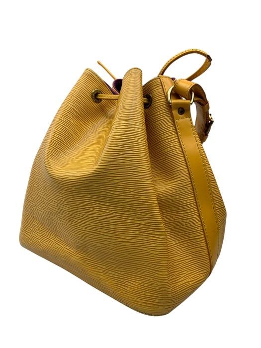 Louis Vuitton Petit Noé Epi Leather Yellow