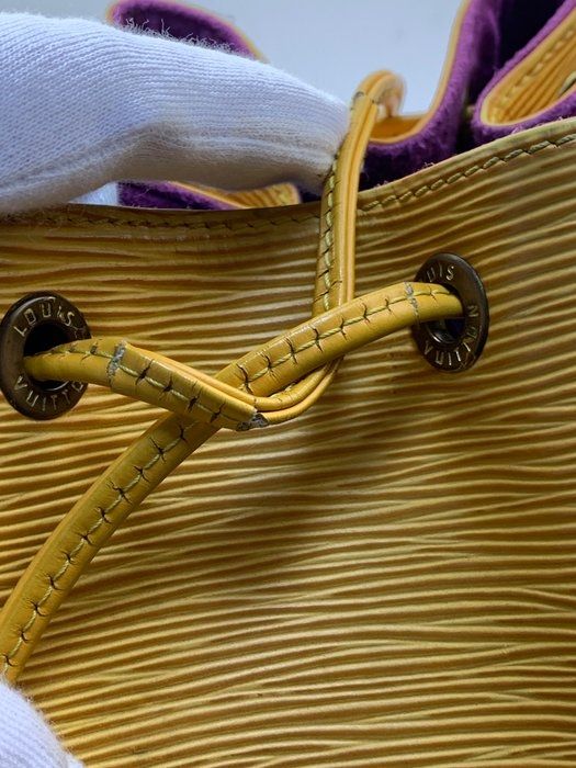 Louis Vuitton Petit Noé Epi Leather Yellow