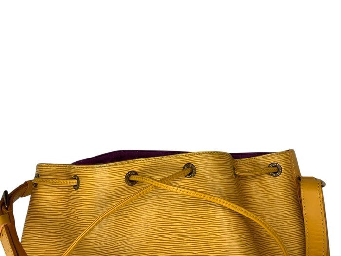 Louis Vuitton Petit Noé Epi Leather Yellow