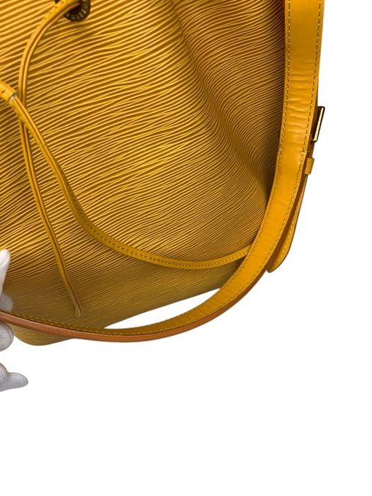 Louis Vuitton Petit Noé Epi Leather Yellow