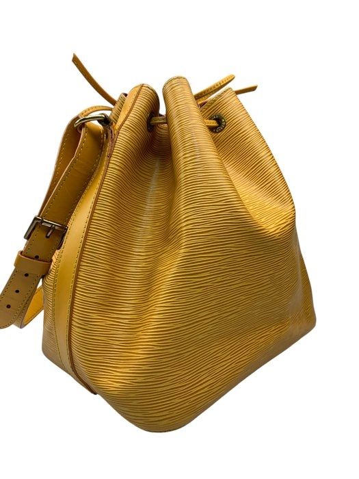 Louis Vuitton Petit Noé Epi Leather Yellow