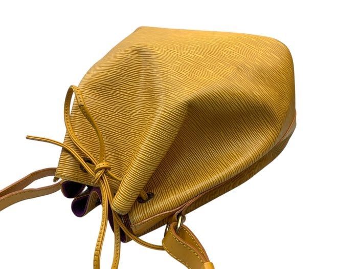 Louis Vuitton Petit Noé Epi Leather Yellow