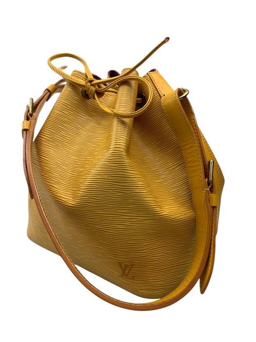 Louis Vuitton Petit Noé Epi Leather Yellow