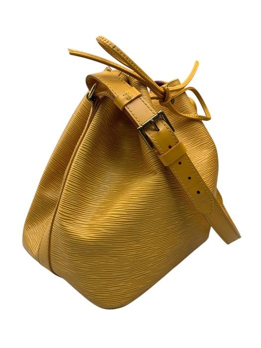 Louis Vuitton Petit Noé Epi Leather Yellow