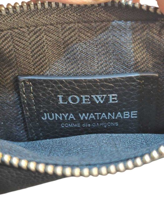 Loewe x Junya Watanabe Comme des Garçons Denim &amp; Tartan Zip Pouch — Limited Edition — Full Set