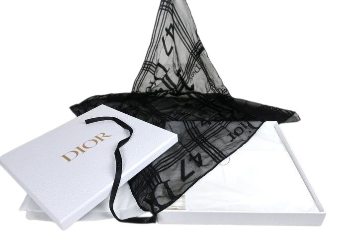 Christian Dior Pure Silk Multi-Functional Bikini Hip/Neck Shawl – With Original Box