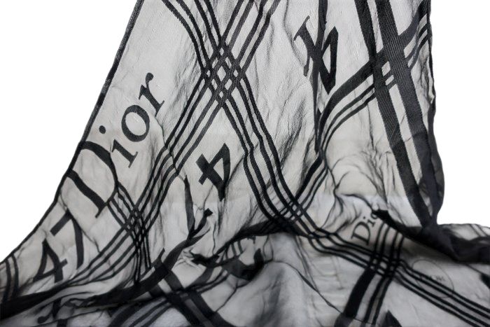 Christian Dior Pure Silk Multi-Functional Bikini Hip/Neck Shawl – With Original Box