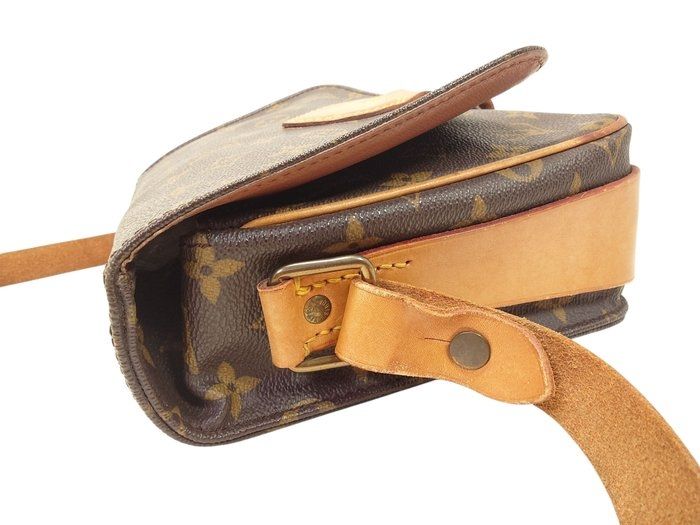 Louis Vuitton  Monogram Cartouchière  Crossbody Bag MM