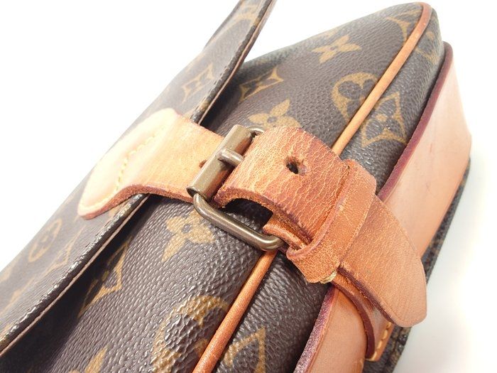 Louis Vuitton  Monogram Cartouchière  Crossbody Bag MM
