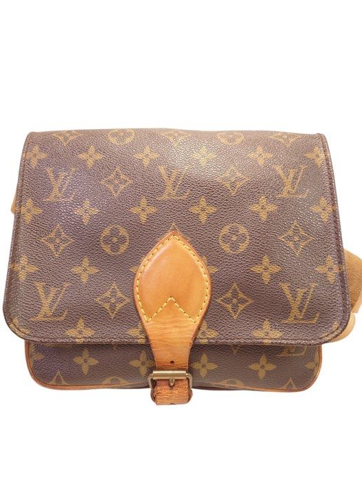 Louis Vuitton  Monogram Cartouchière  Crossbody Bag MM