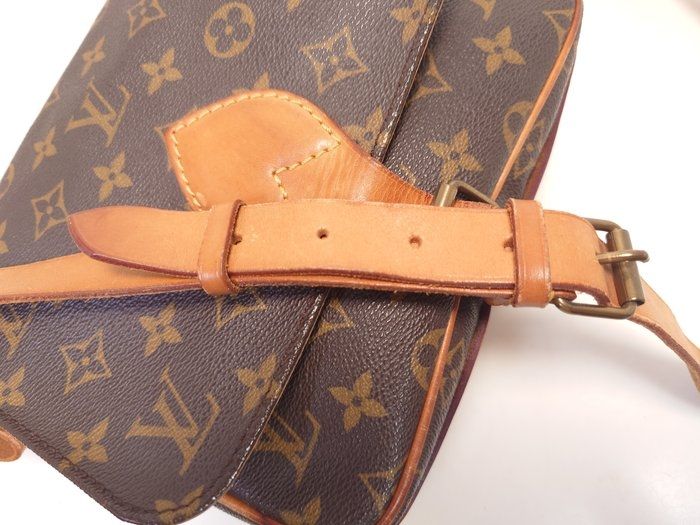 Louis Vuitton  Monogram Cartouchière  Crossbody Bag MM