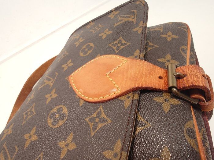 Louis Vuitton  Monogram Cartouchière  Crossbody Bag MM