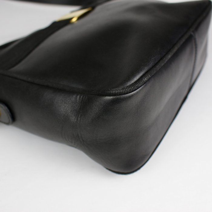 Salvatore Ferragamo Vara Bow Leather Crossbody Bag – Black