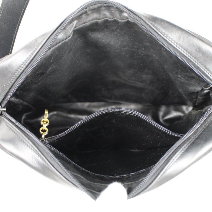 Salvatore Ferragamo Vara Bow Leather Crossbody Bag – Black