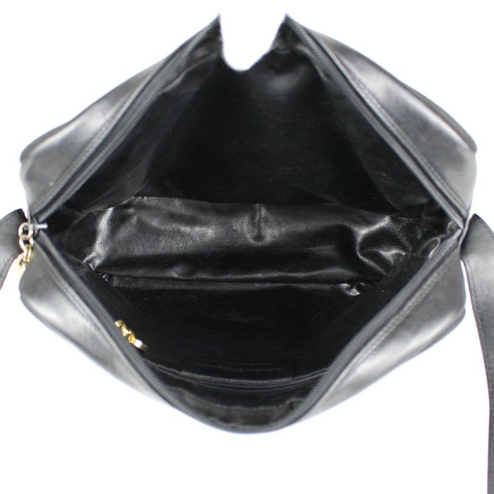 Salvatore Ferragamo Vara Bow Leather Crossbody Bag – Black