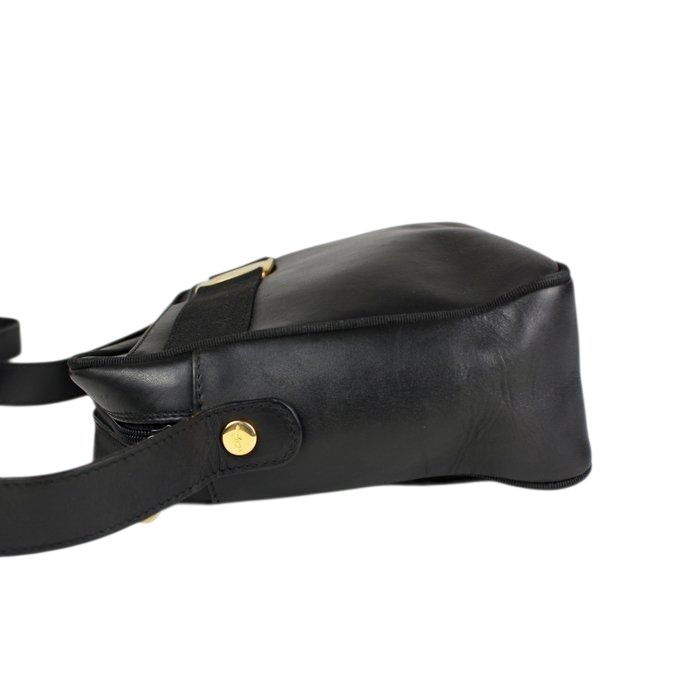 Salvatore Ferragamo Vara Bow Leather Crossbody Bag – Black