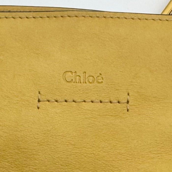 Chloé Meyer 2-Way Shoulder Bag  Suede &amp; Leather – Yellow