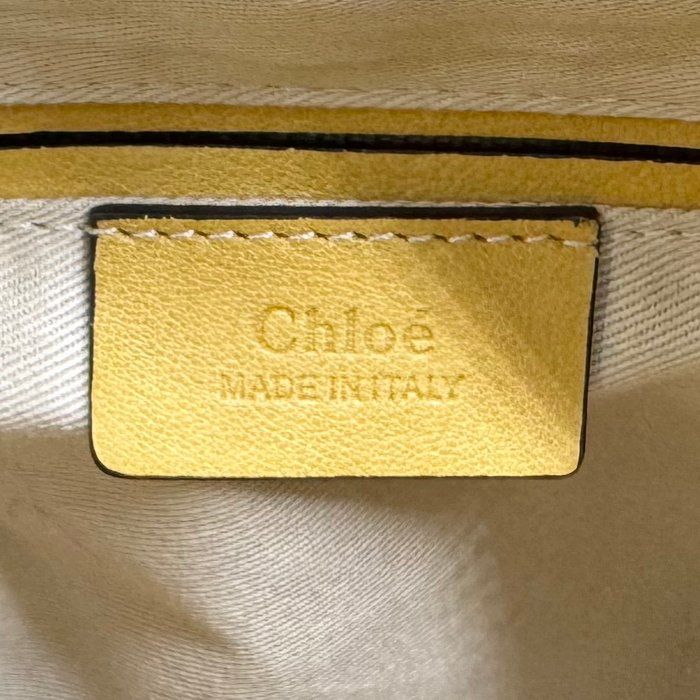 Chloé Meyer 2-Way Shoulder Bag  Suede &amp; Leather – Yellow