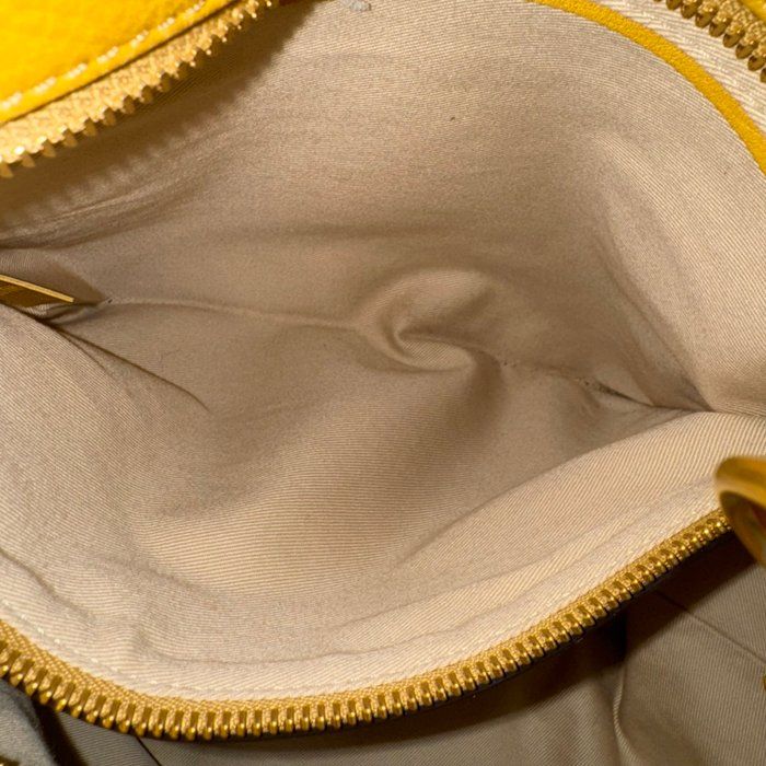 Chloé Meyer 2-Way Shoulder Bag  Suede &amp; Leather – Yellow