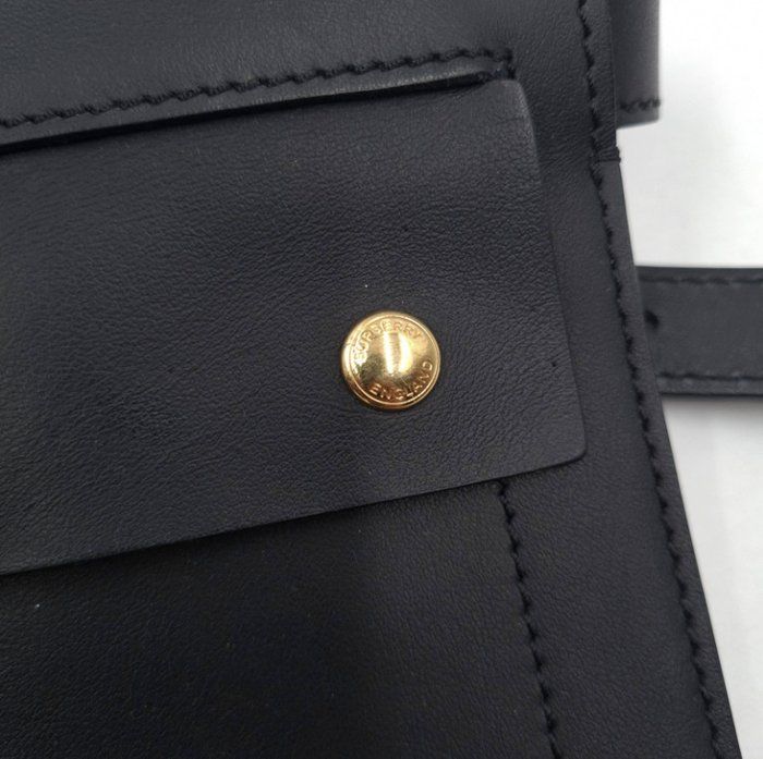 Burberry Crossbody Bag – Black Leather