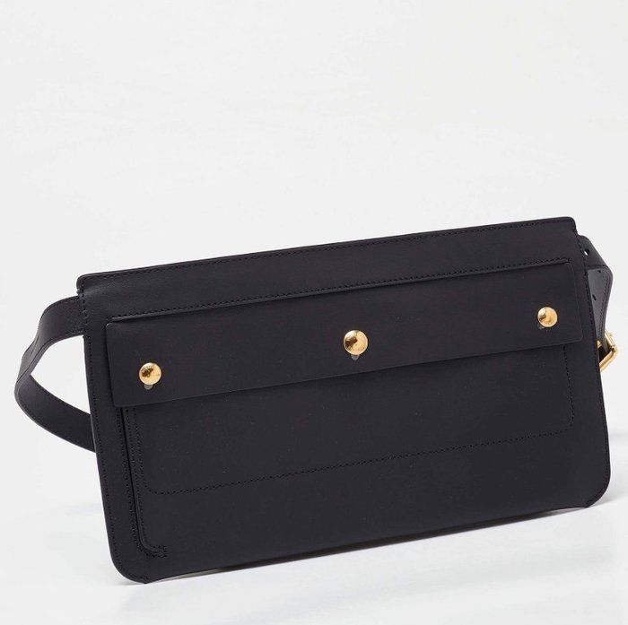 Burberry Crossbody Bag – Black Leather