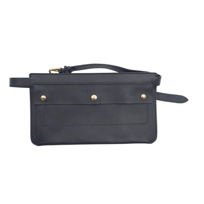 Burberry Crossbody Bag – Black Leather