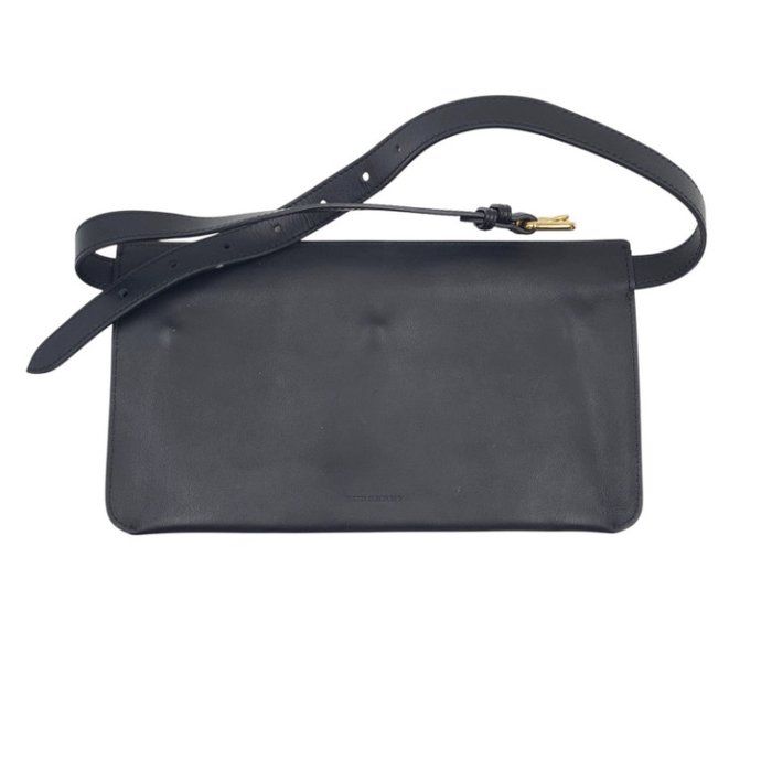 Burberry Crossbody Bag – Black Leather