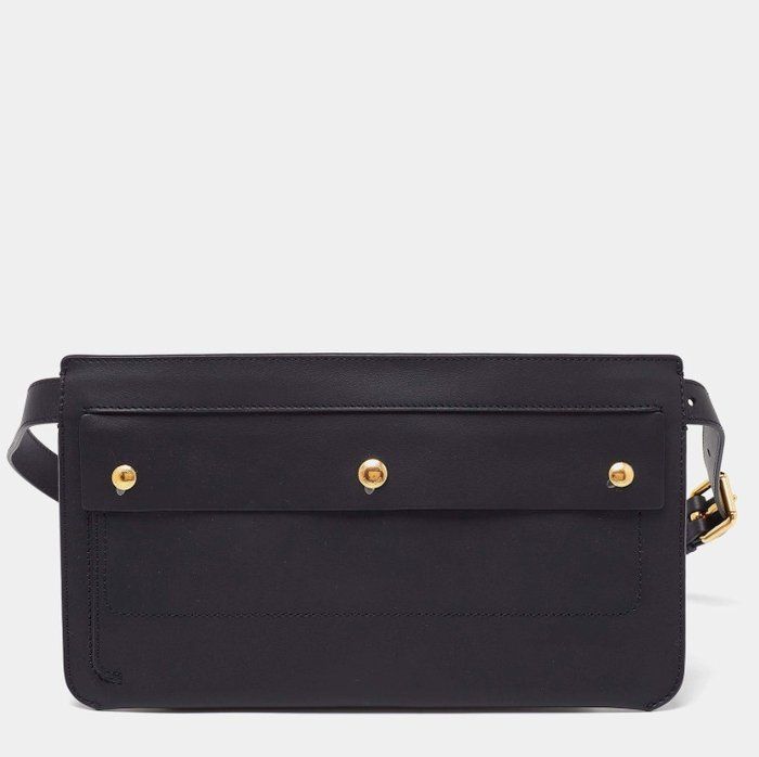 Burberry Crossbody Bag – Black Leather