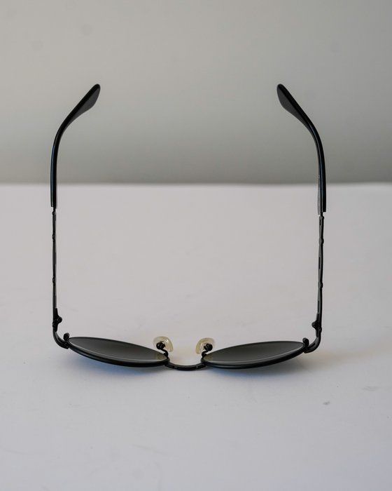 Vintage Fendi Sunglasses – Black &amp; Gold – Excellent Condition