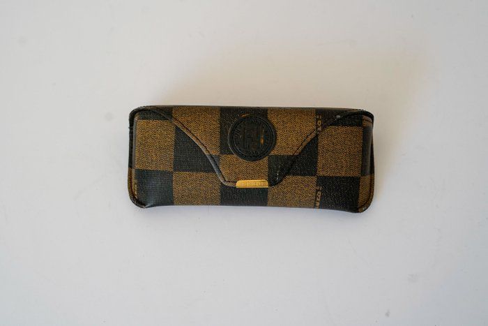 Vintage Fendi Sunglasses – Black &amp; Gold – Excellent Condition