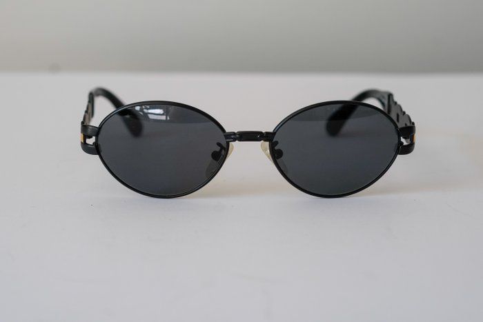 Vintage Fendi Sunglasses – Black &amp; Gold – Excellent Condition