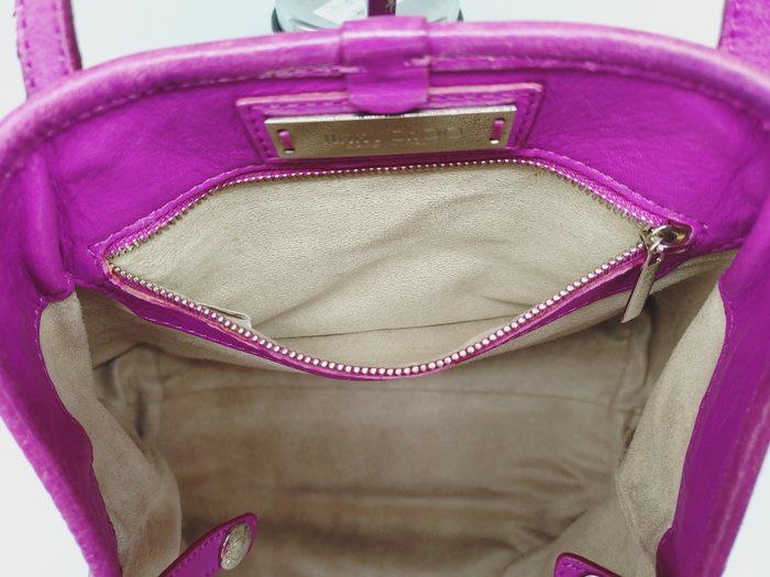 Jimmy Choo Sasha Star-Studded Tote Bag – Pink – Medium