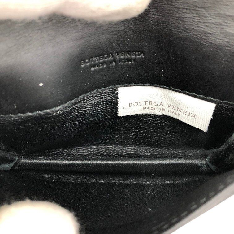 Authentic Bottega Veneta Mini Intrecciato Wallet – Black Authentic Bottega Veneta Mini Intrecciato Wallet – Black
