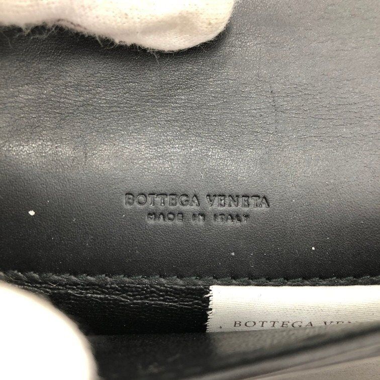 Authentic Bottega Veneta Mini Intrecciato Wallet – Black Authentic Bottega Veneta Mini Intrecciato Wallet – Black