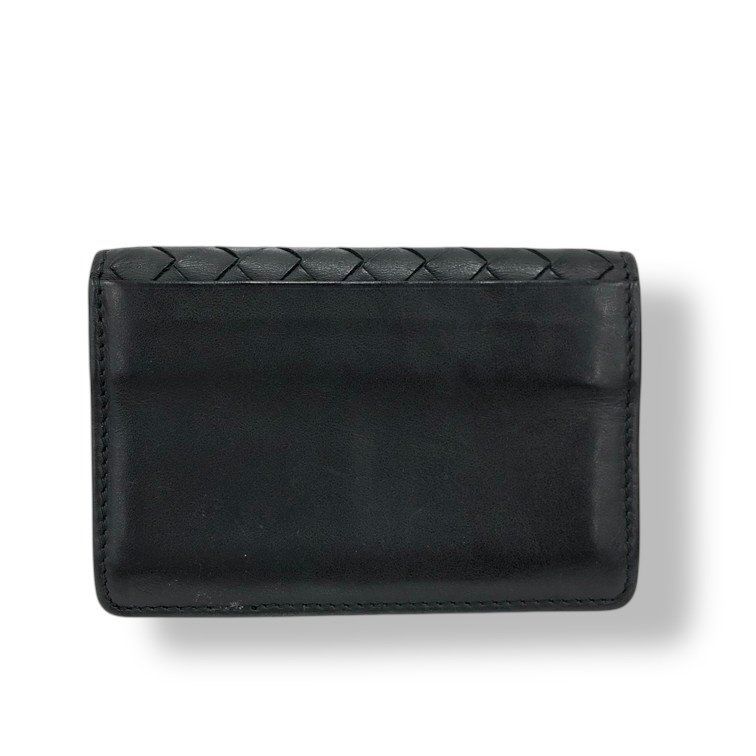 Authentic Bottega Veneta Mini Intrecciato Wallet – Black Authentic Bottega Veneta Mini Intrecciato Wallet – Black