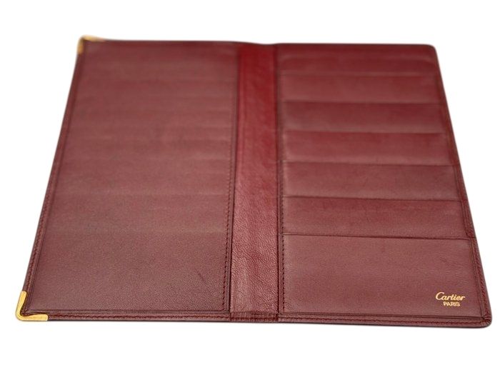 Cartier Must de  Vintage Travel Companion – Bordeaux Leather