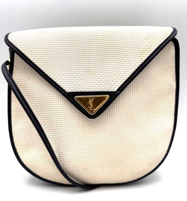 Yves Saint Laurent crossbody bag white