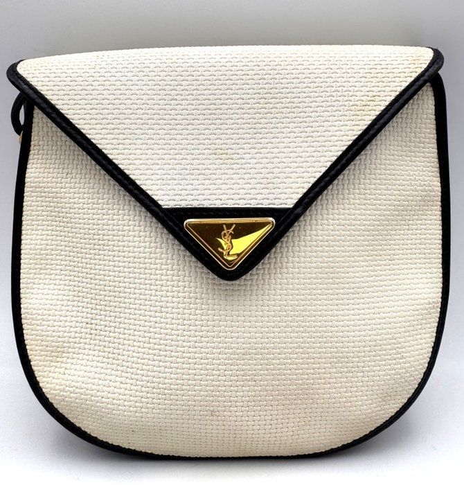 Yves Saint Laurent crossbody bag white
