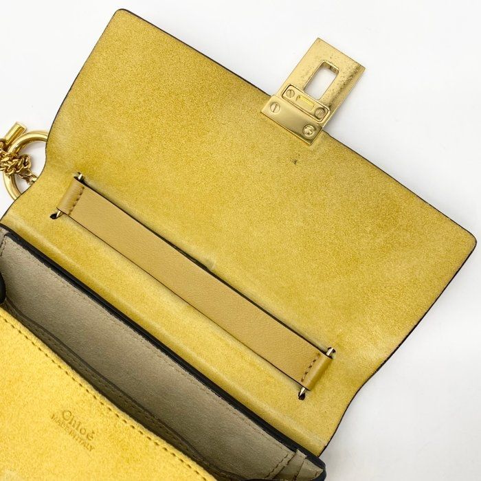 Chloe Drew bag yellow