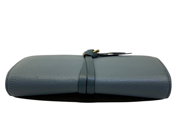 Chloé Alphabet Compact leather Wallet – Green/Khaki Chloé Alphabet Compact leather Wallet – Green/Khaki