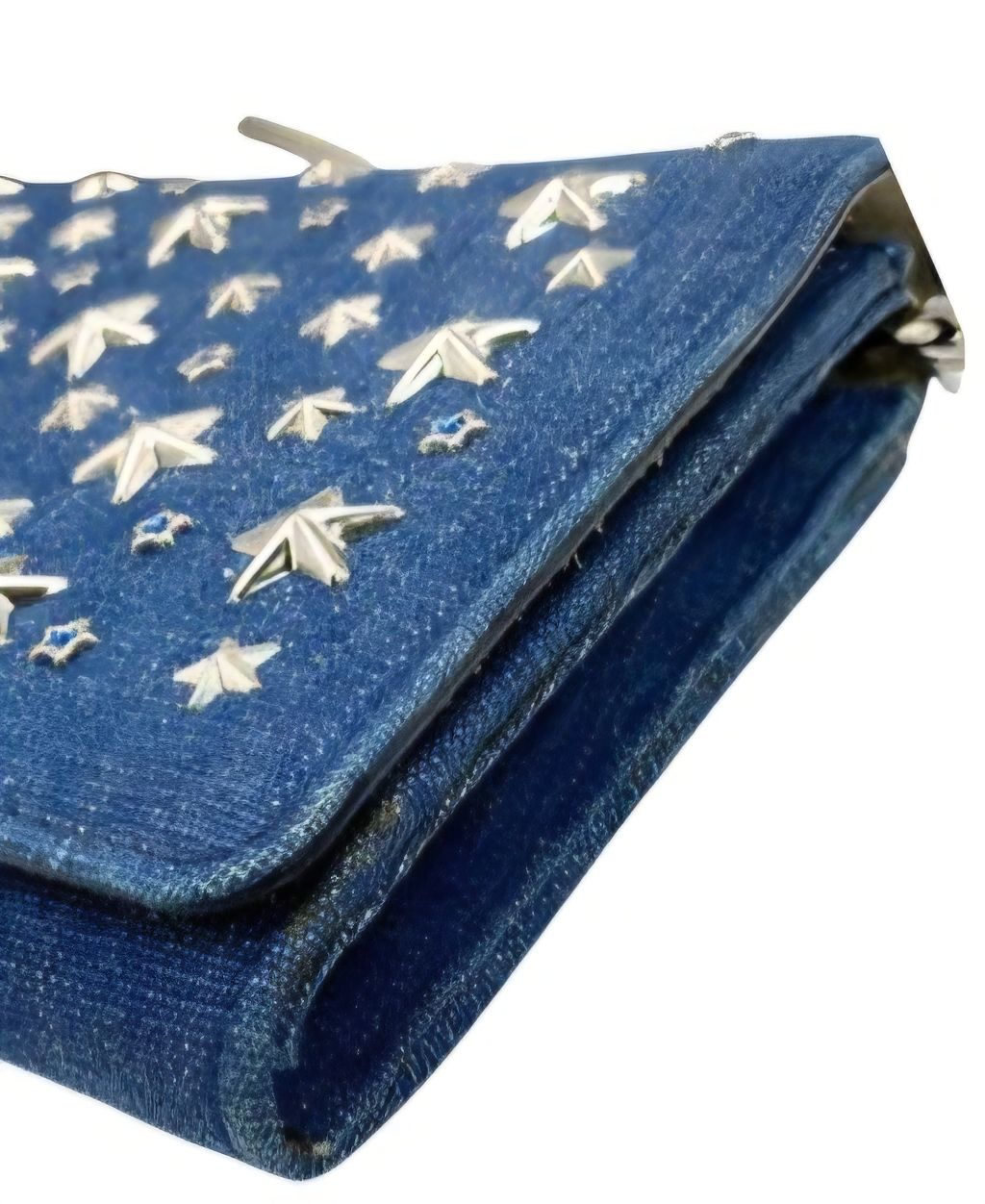 Jimmy choo Denim blue crossbody bag 