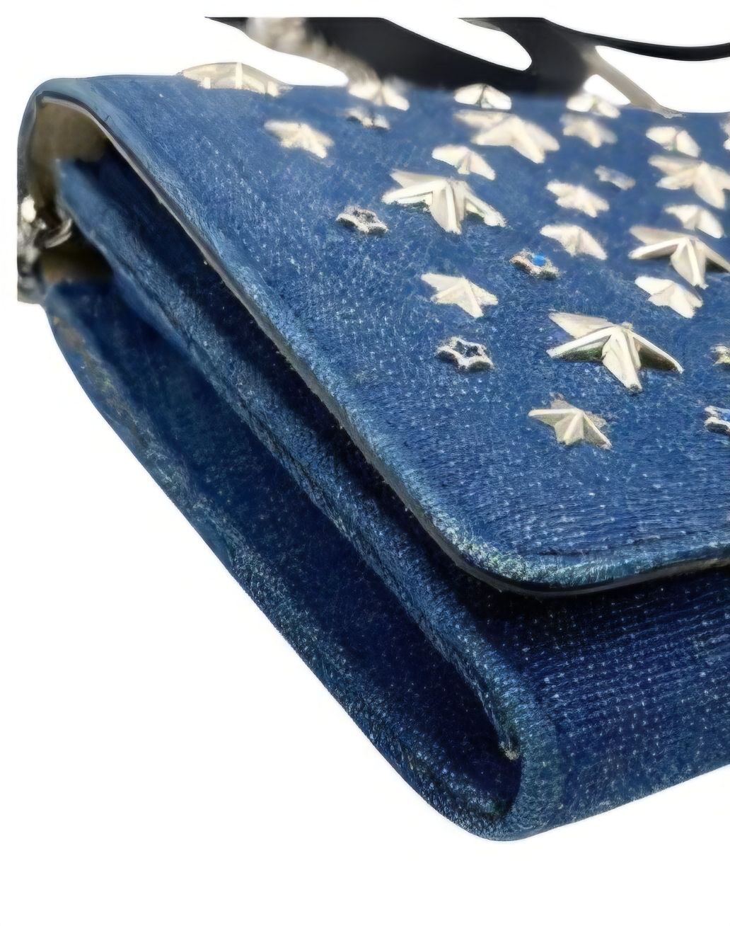 Jimmy choo Denim blue crossbody bag 